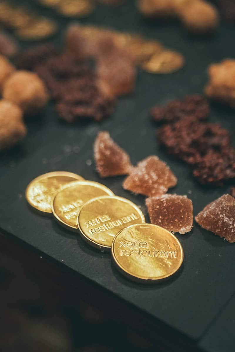 Monedas de chocolate - Xerta Catering
