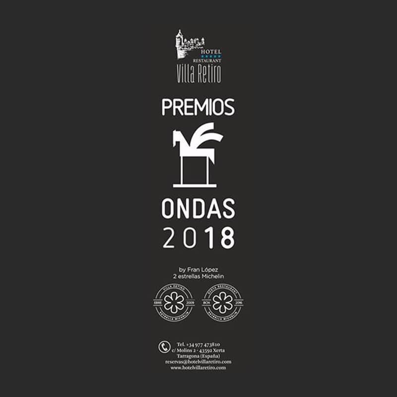 Catering Premis Ondas 2018