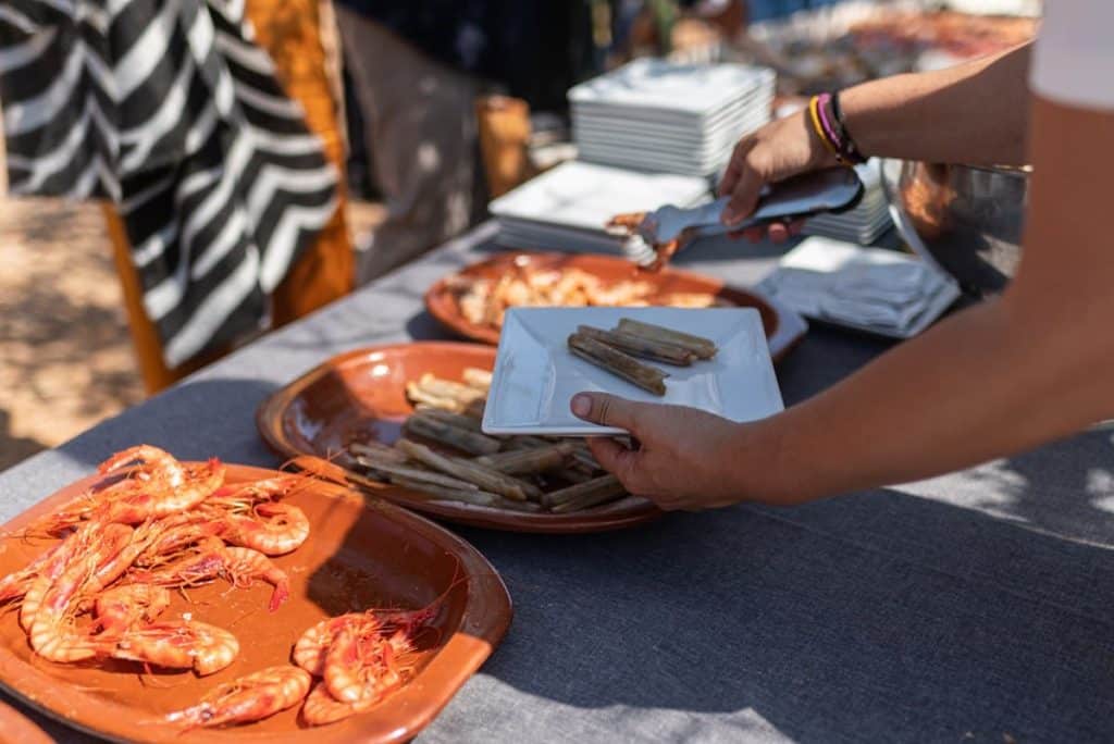 Casaments dels influencers Yago Bruna i Carolina Ferrer -xerta Catering Fran Lopez (40)